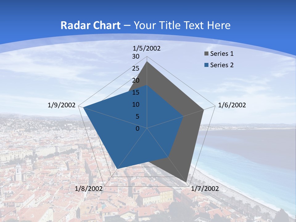 View Postcard Yacht PowerPoint Template