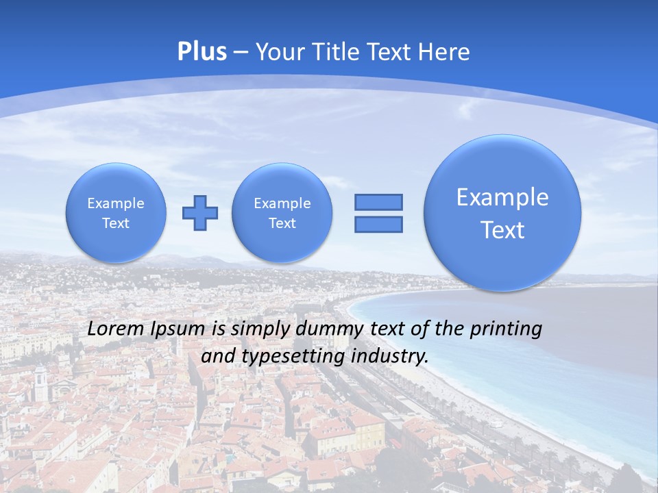 View Postcard Yacht PowerPoint Template