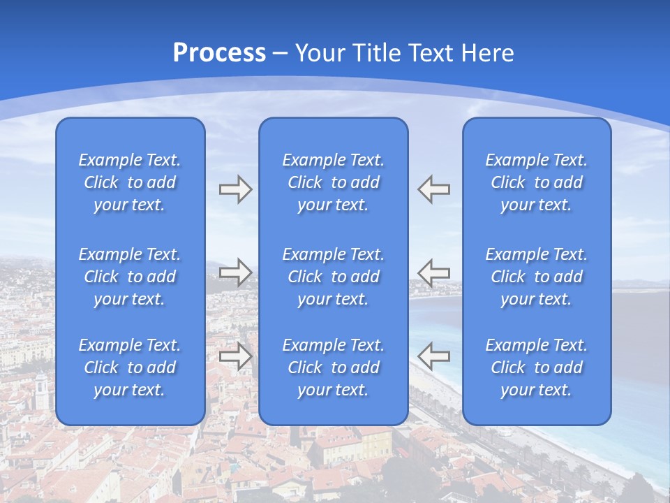 View Postcard Yacht PowerPoint Template