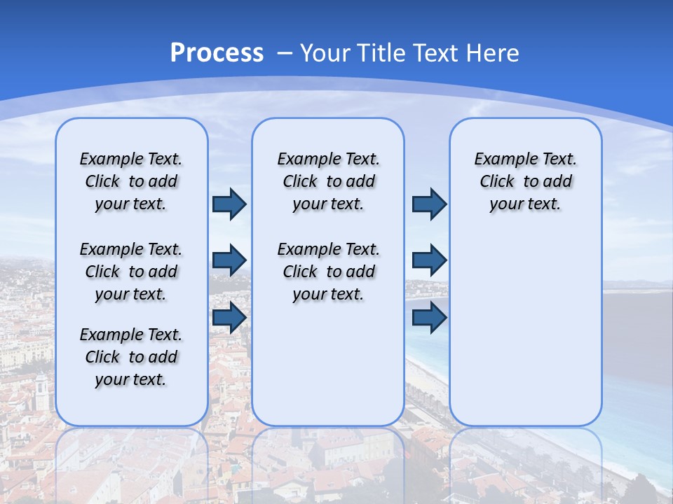 View Postcard Yacht PowerPoint Template