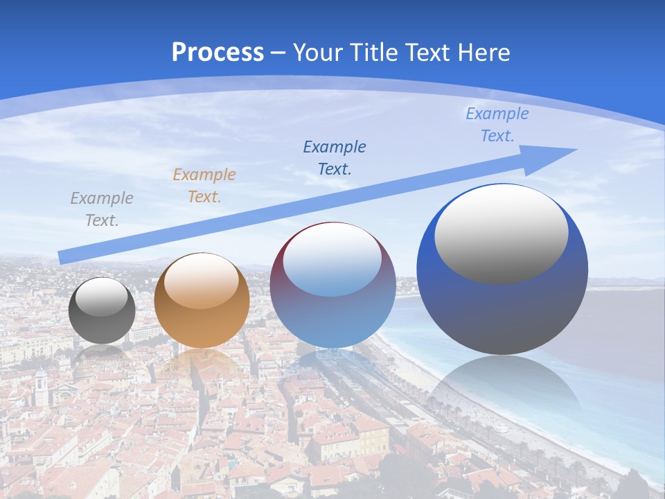 View Postcard Yacht PowerPoint Template