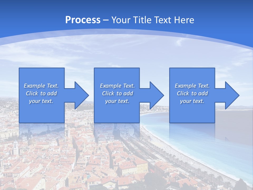 View Postcard Yacht PowerPoint Template