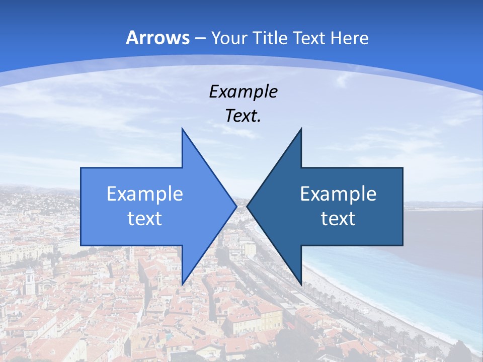 View Postcard Yacht PowerPoint Template