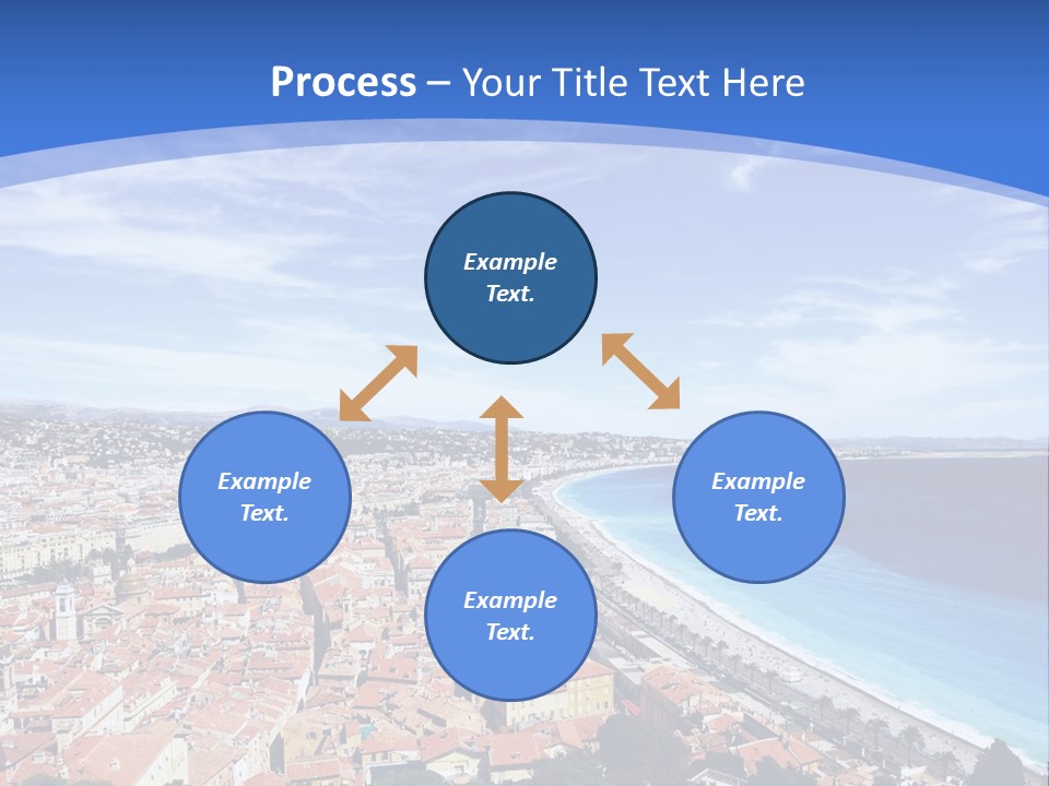 View Postcard Yacht PowerPoint Template