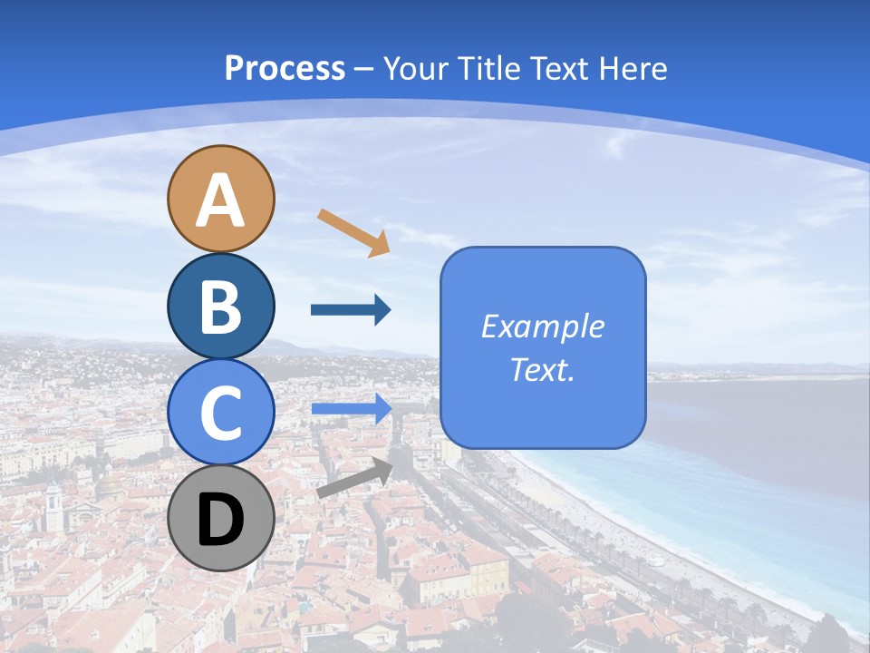 View Postcard Yacht PowerPoint Template