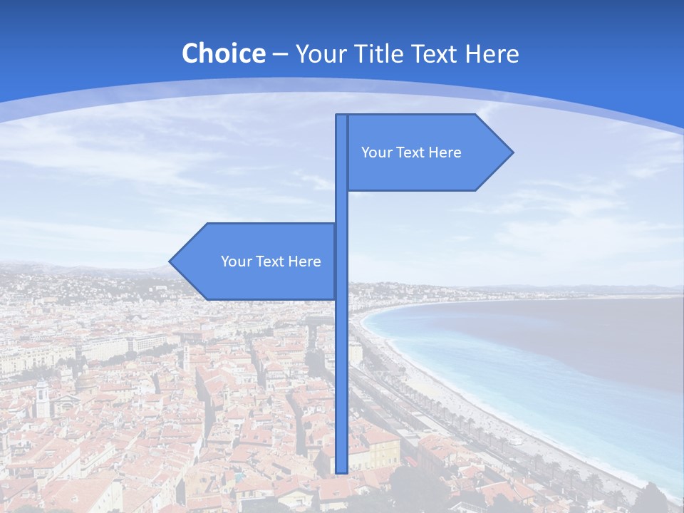 View Postcard Yacht PowerPoint Template