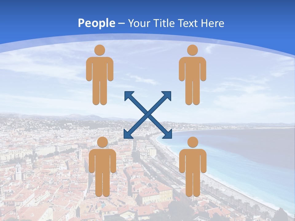 View Postcard Yacht PowerPoint Template