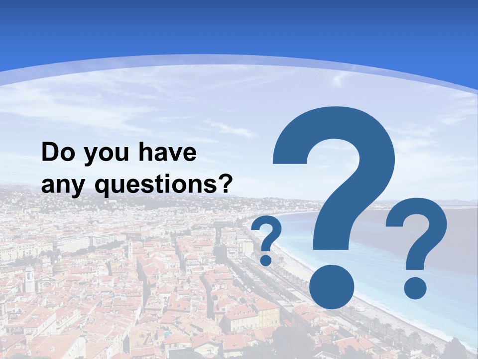 View Postcard Yacht PowerPoint Template