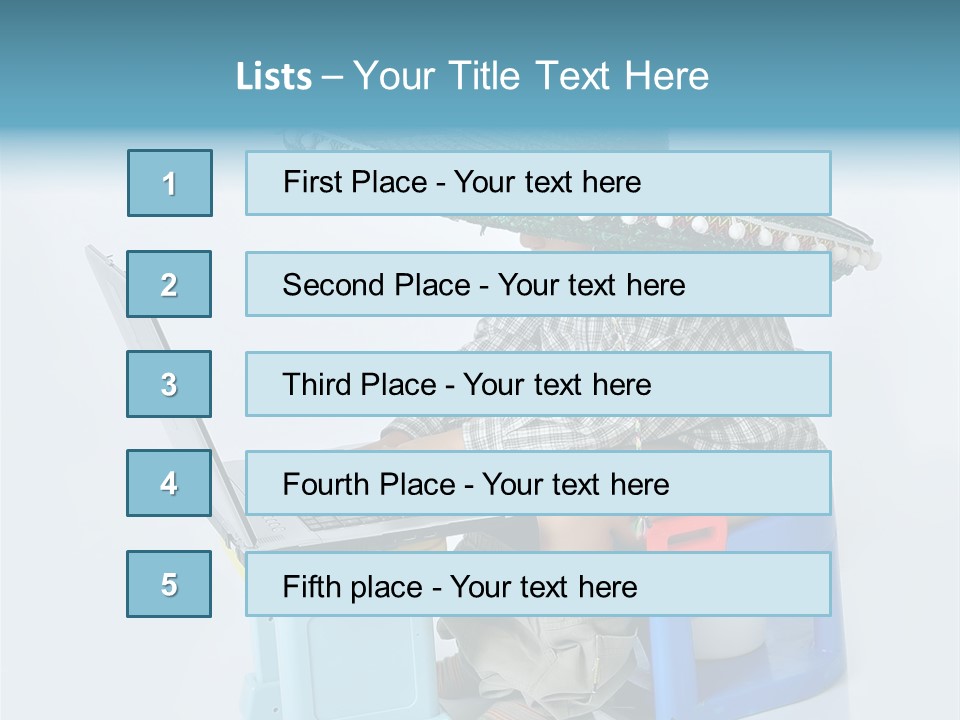 Platform Safety Scaffolding PowerPoint Template