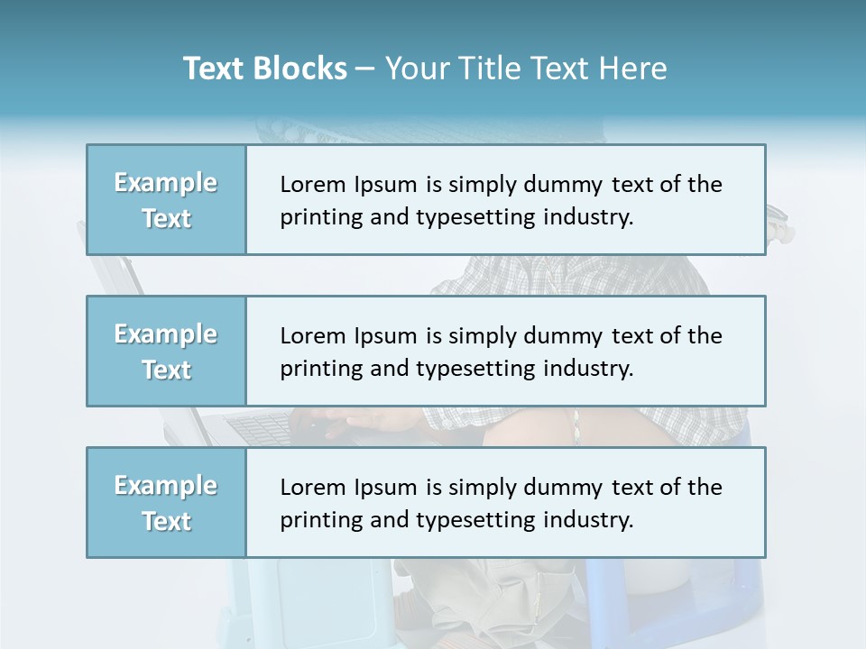 Platform Safety Scaffolding PowerPoint Template
