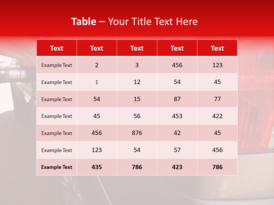 Industry Human Petrol PowerPoint Template