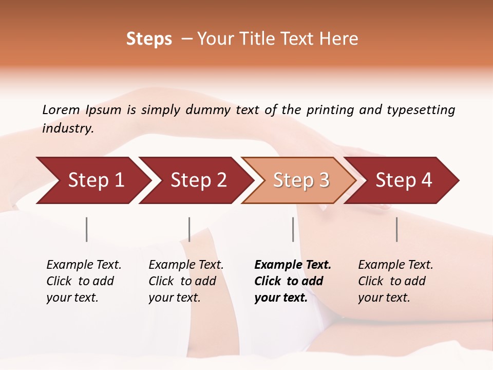 Horizontal Hip Background PowerPoint Template