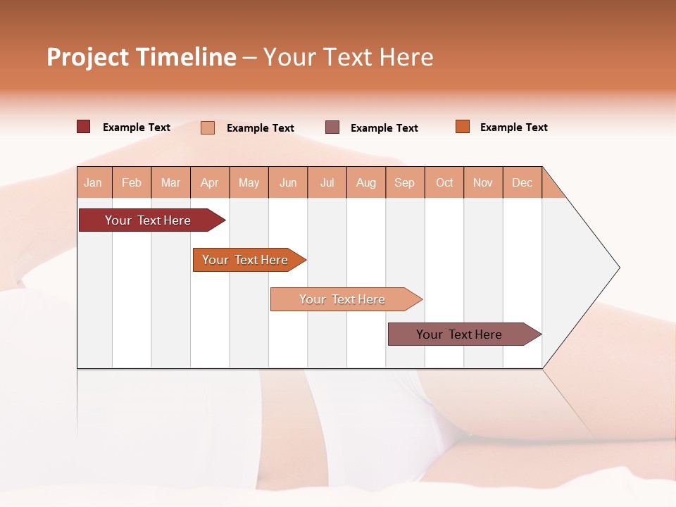 Horizontal Hip Background PowerPoint Template