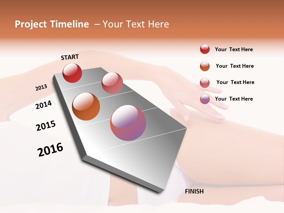 Horizontal Hip Background PowerPoint Template