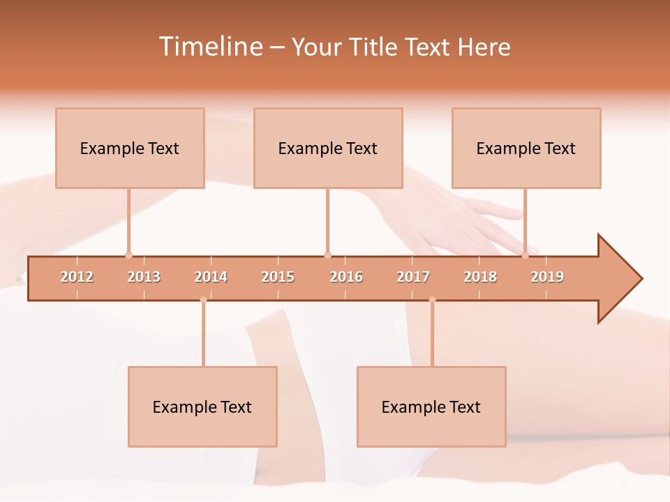 Horizontal Hip Background PowerPoint Template