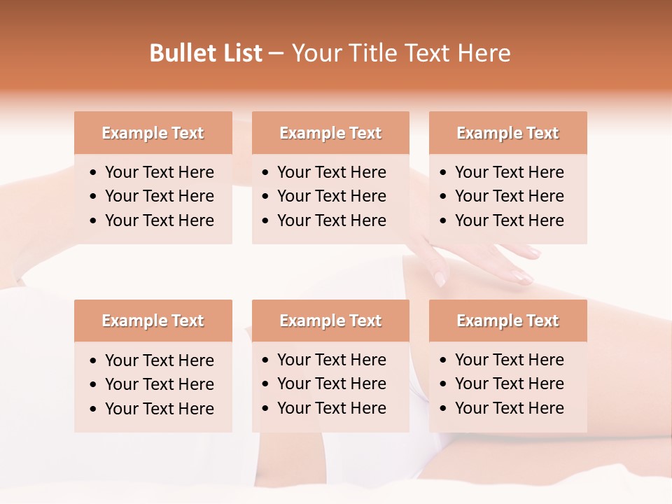 Horizontal Hip Background PowerPoint Template