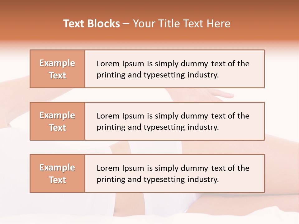 Horizontal Hip Background PowerPoint Template