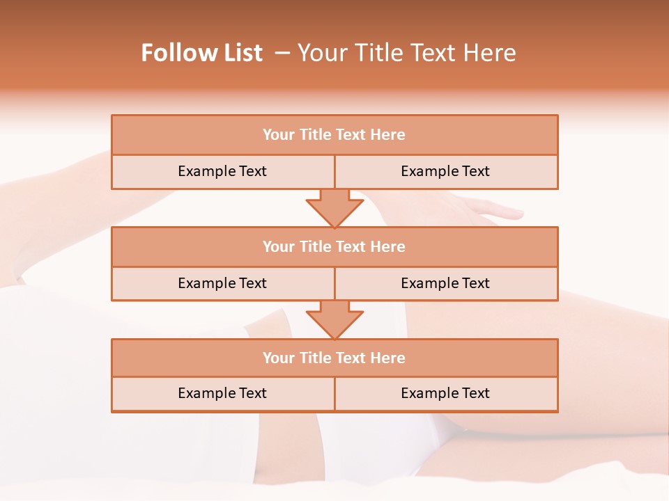 Horizontal Hip Background PowerPoint Template
