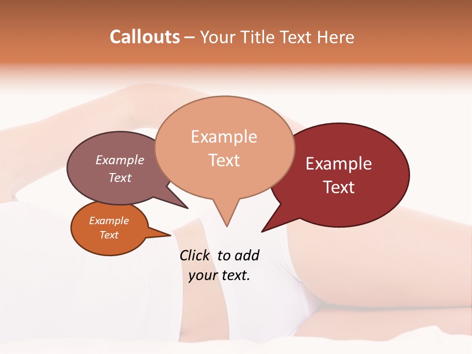 Horizontal Hip Background PowerPoint Template