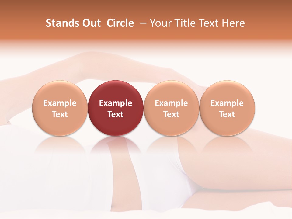 Horizontal Hip Background PowerPoint Template