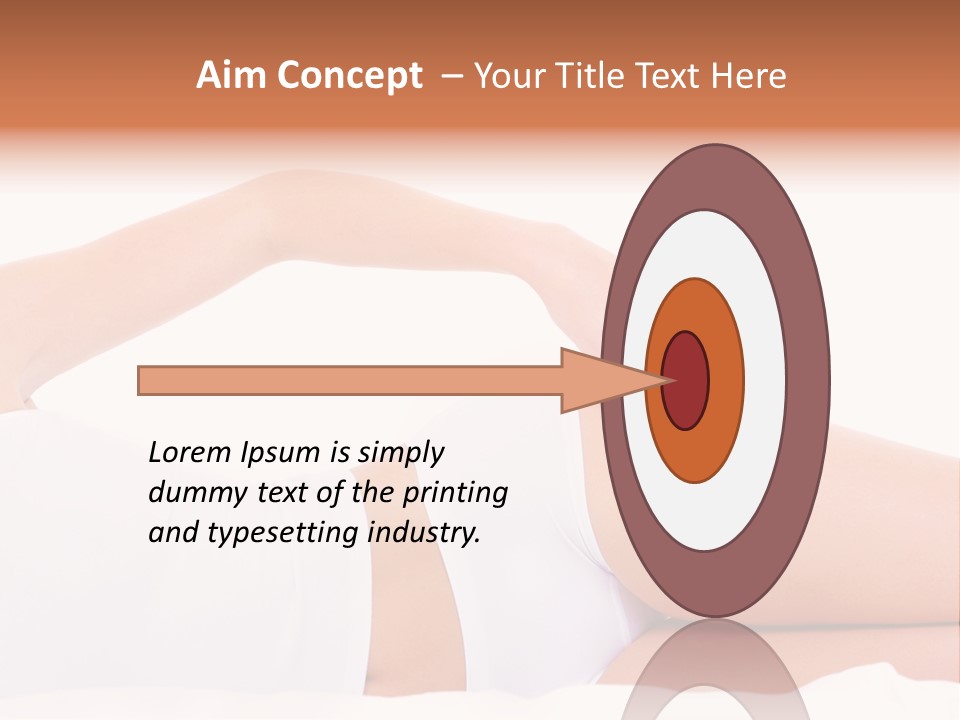 Horizontal Hip Background PowerPoint Template