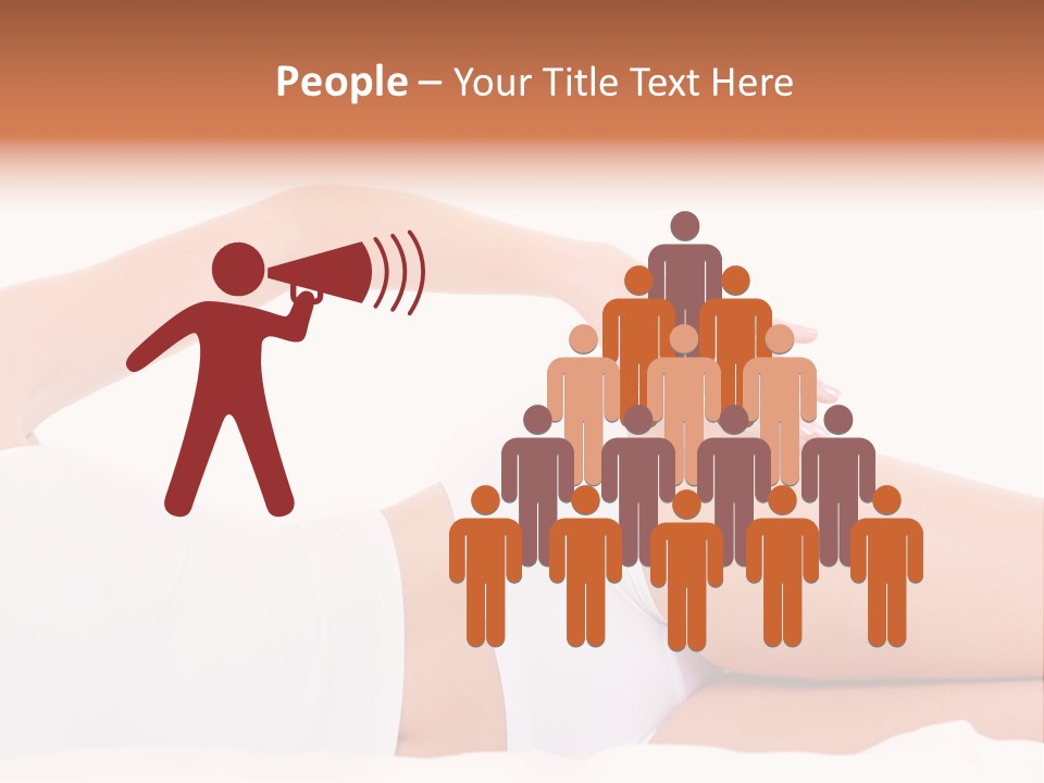 Horizontal Hip Background PowerPoint Template