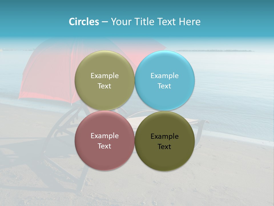 Color Summer Equestrian PowerPoint Template