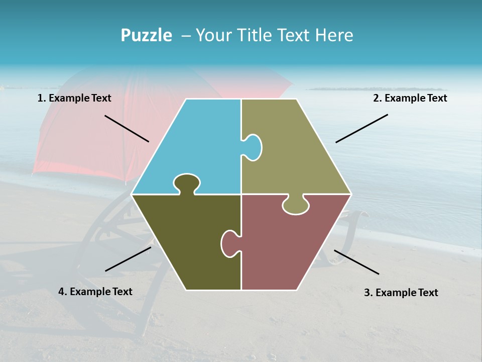 Color Summer Equestrian PowerPoint Template