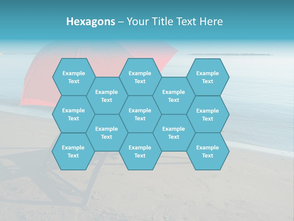 Color Summer Equestrian PowerPoint Template