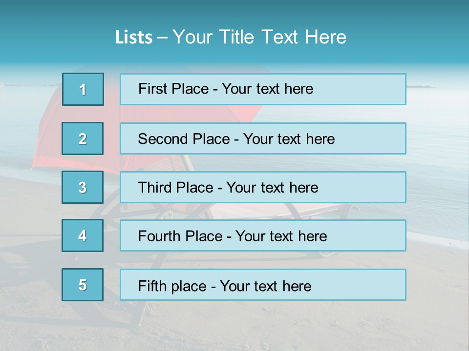 Color Summer Equestrian PowerPoint Template