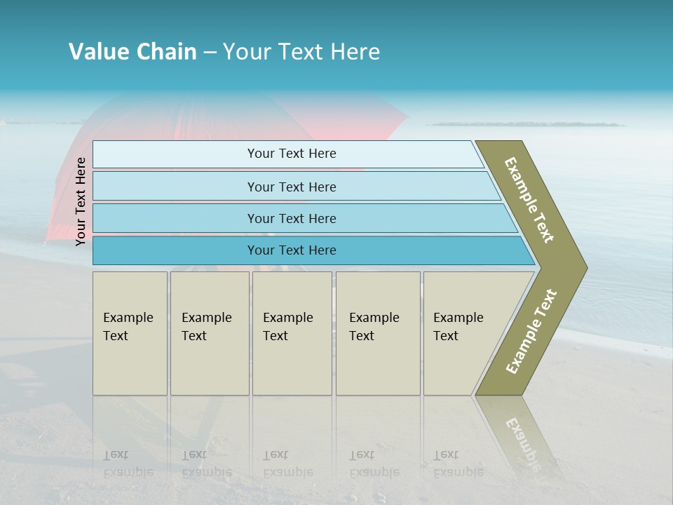 Color Summer Equestrian PowerPoint Template
