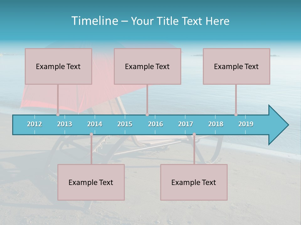 Color Summer Equestrian PowerPoint Template