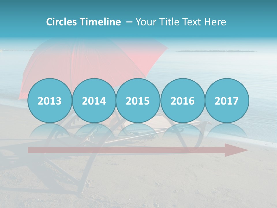 Color Summer Equestrian PowerPoint Template