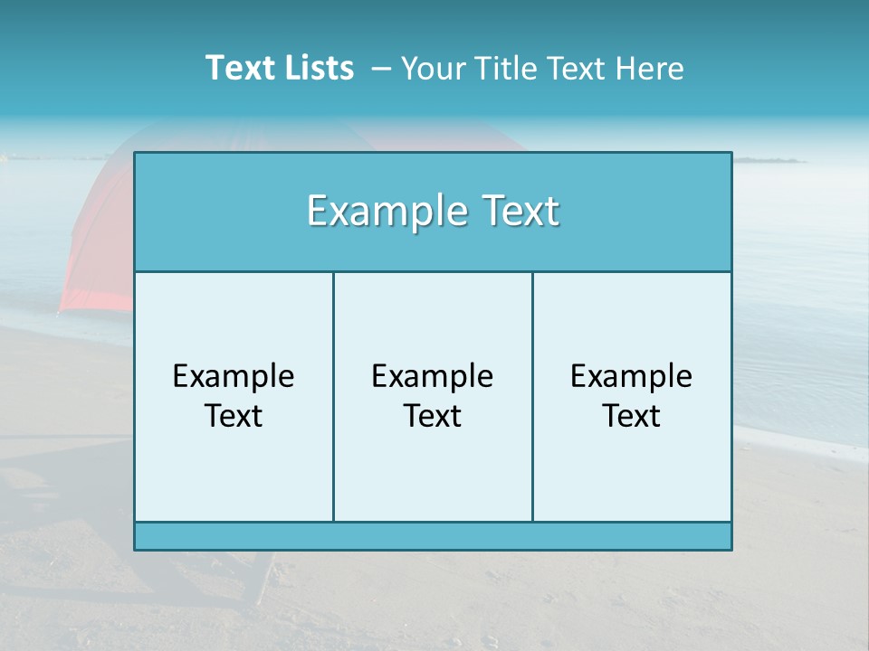 Color Summer Equestrian PowerPoint Template