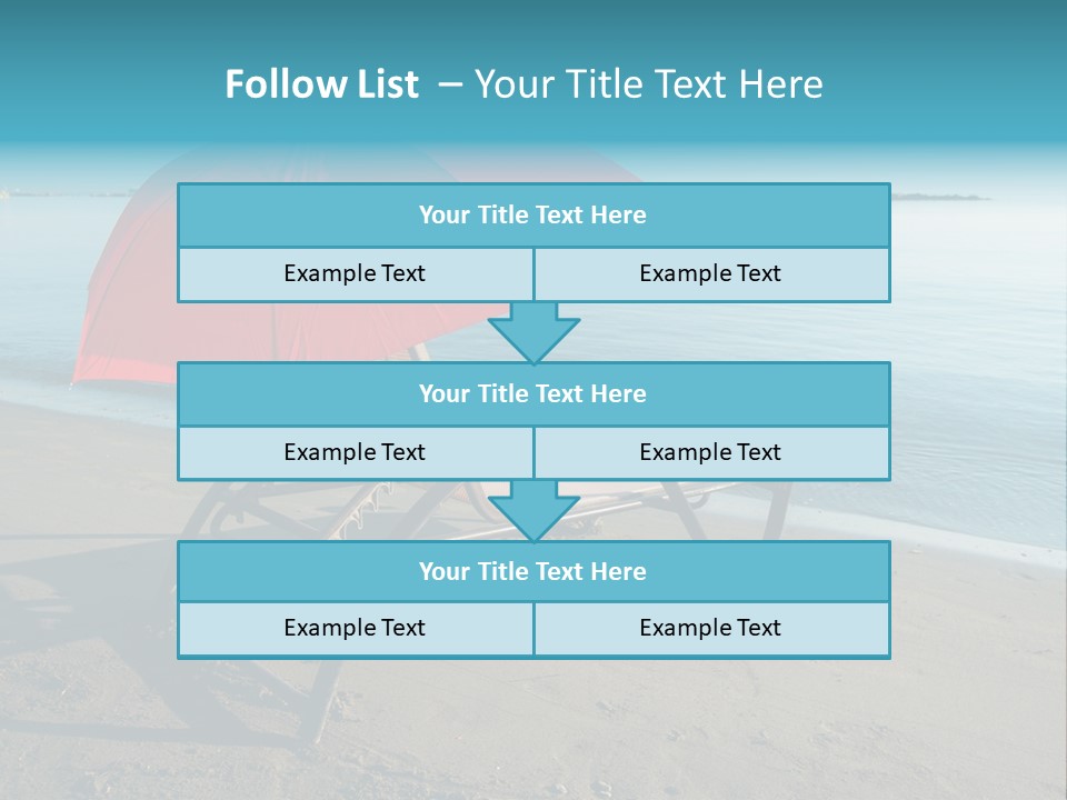 Color Summer Equestrian PowerPoint Template