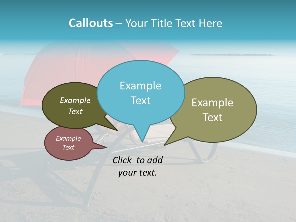 Color Summer Equestrian PowerPoint Template