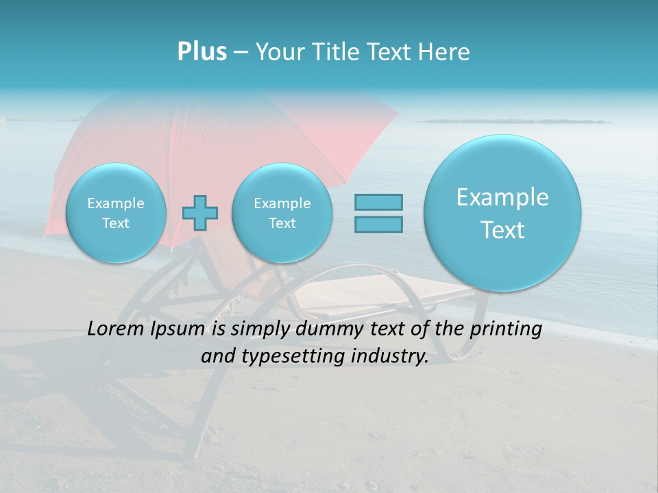 Color Summer Equestrian PowerPoint Template