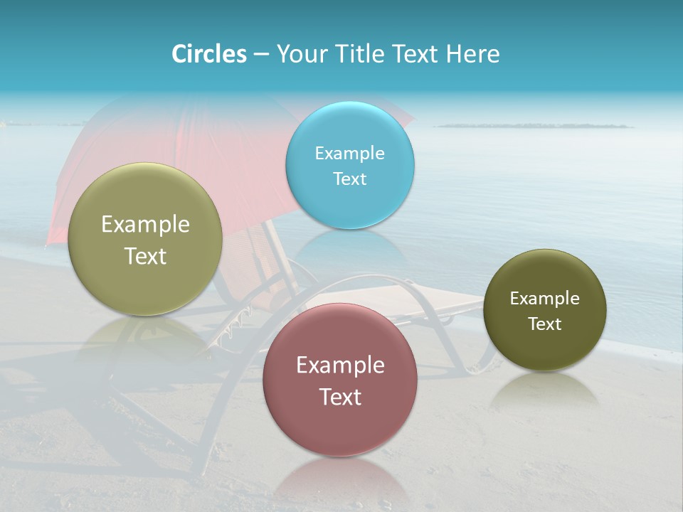 Color Summer Equestrian PowerPoint Template