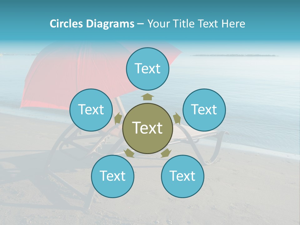 Color Summer Equestrian PowerPoint Template