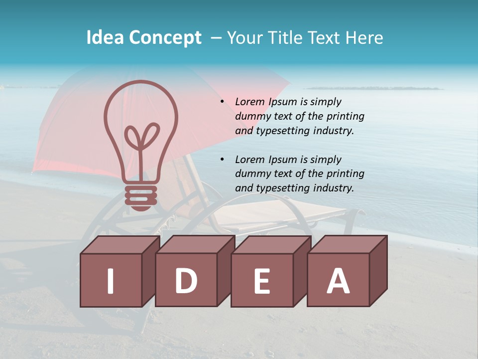 Color Summer Equestrian PowerPoint Template