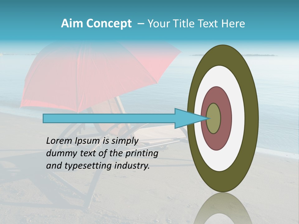 Color Summer Equestrian PowerPoint Template