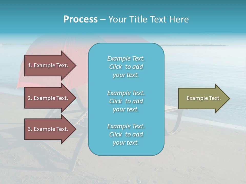 Color Summer Equestrian PowerPoint Template