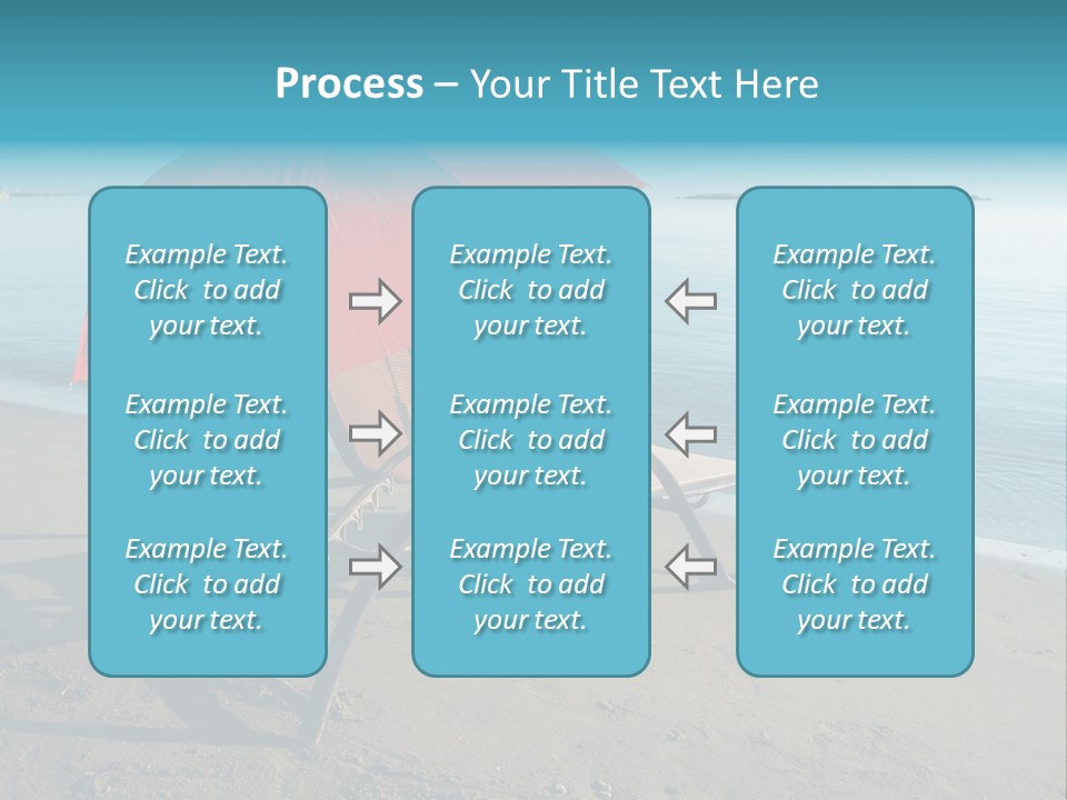 Color Summer Equestrian PowerPoint Template