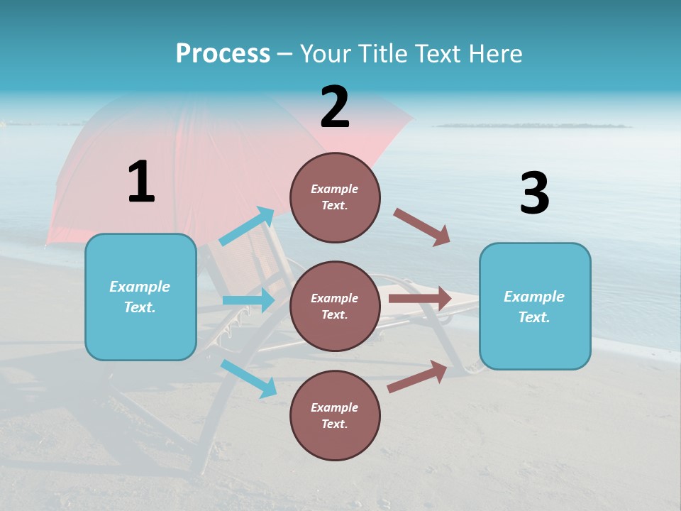Color Summer Equestrian PowerPoint Template