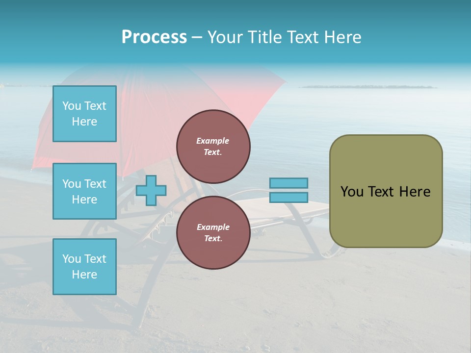 Color Summer Equestrian PowerPoint Template