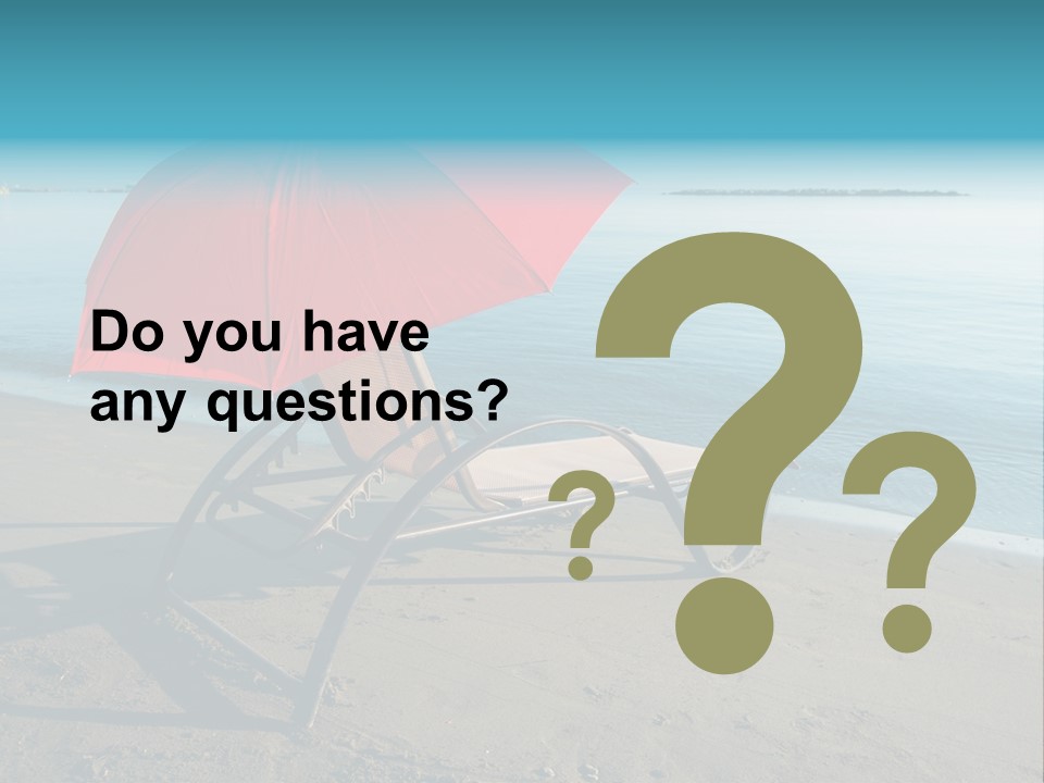 Color Summer Equestrian PowerPoint Template