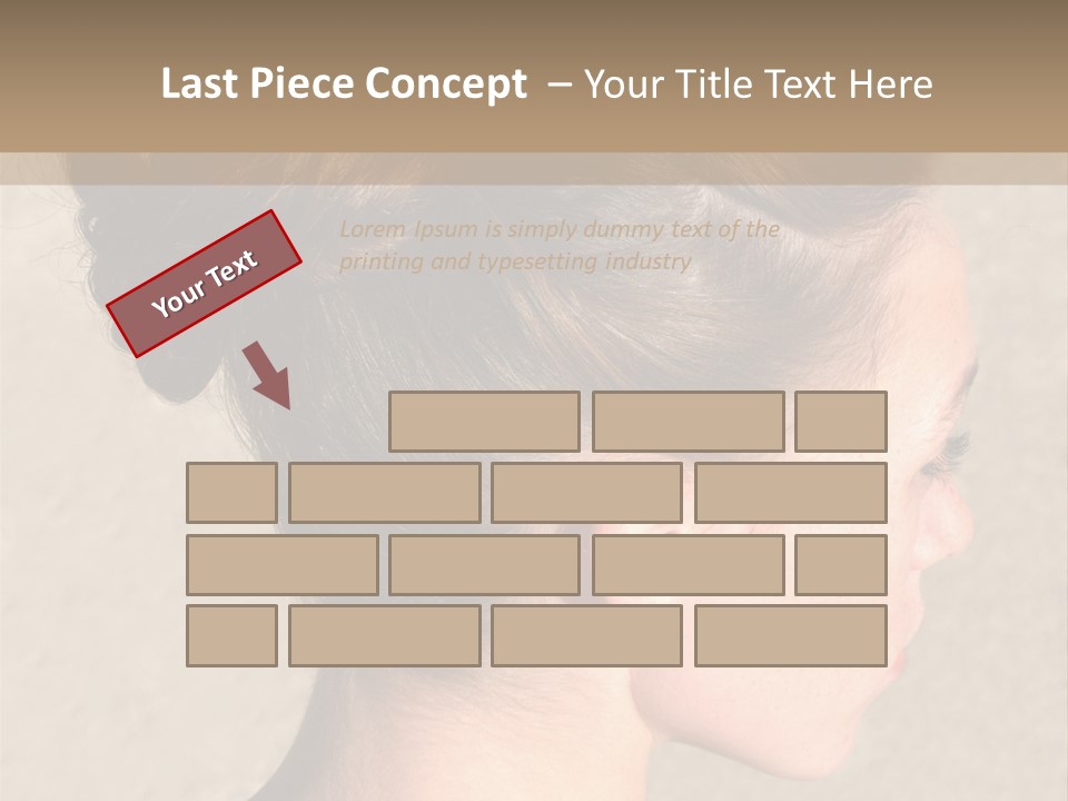 Red Bay Color PowerPoint Template