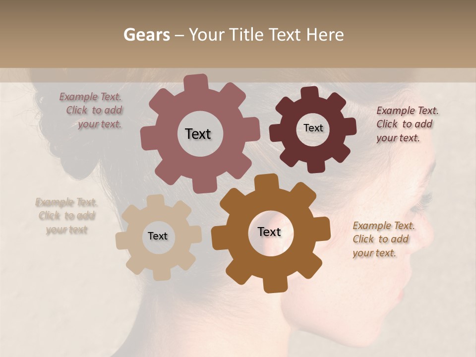Red Bay Color PowerPoint Template