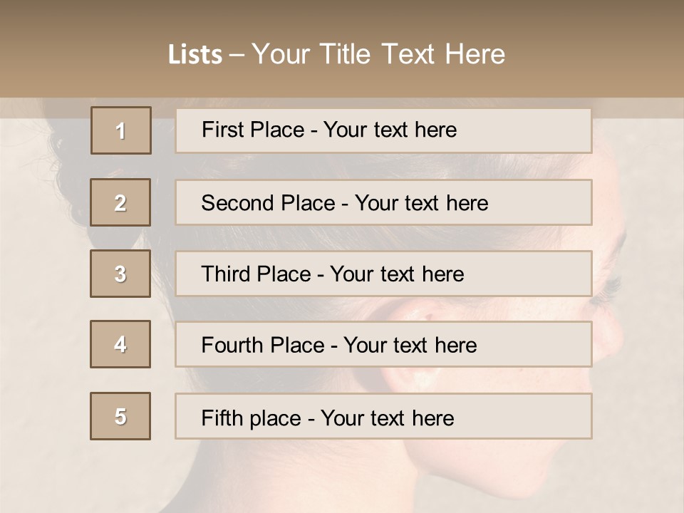 Red Bay Color PowerPoint Template