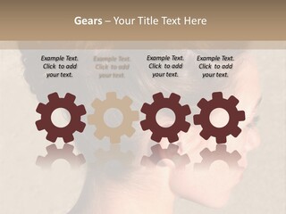 Red Bay Color PowerPoint Template
